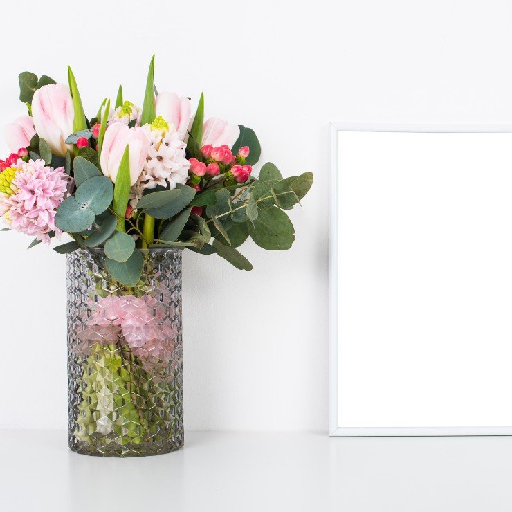 Букет як доповнення до привітання 