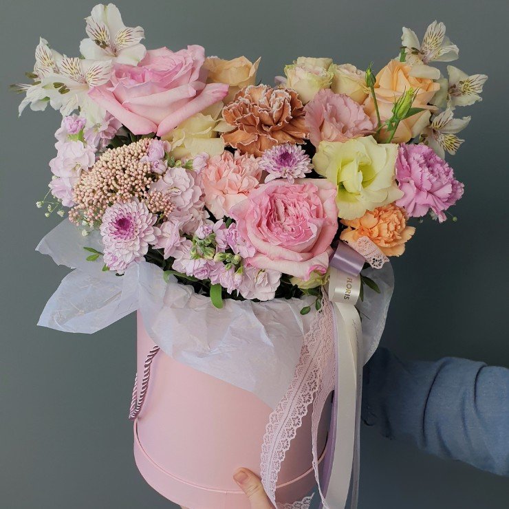 Шикарні букети з Днем народження з теплими привітаннями 