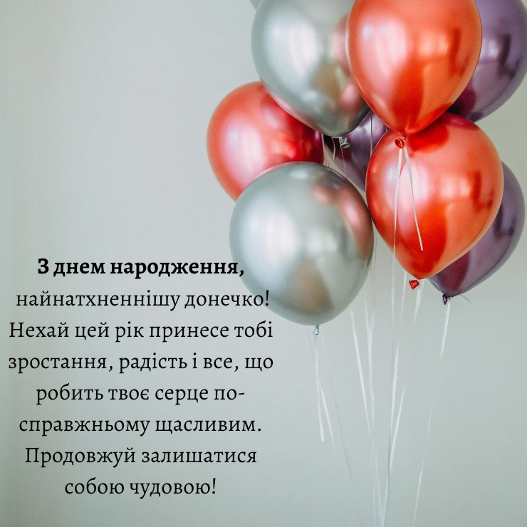 сучасне привітання з днем народження, кумі