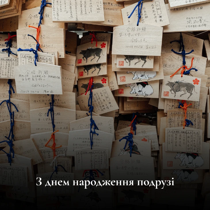 Душевні привітання з днем народження подрузі