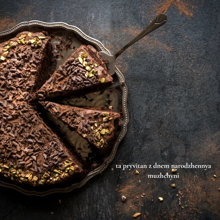 Нові українські привітання з днем народження мужчині 