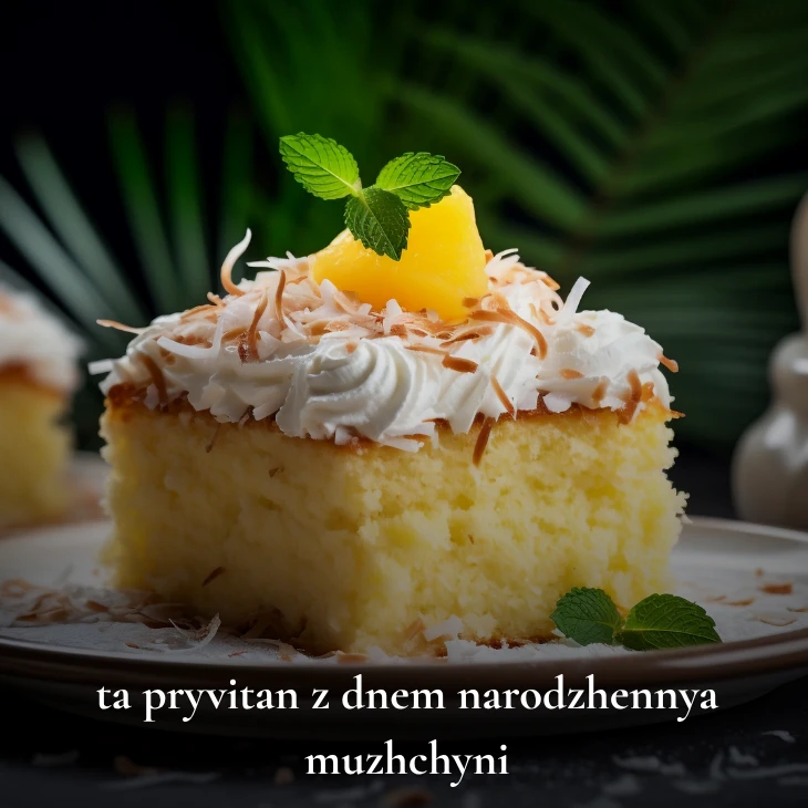 Нові українські привітання з днем народження мужчині