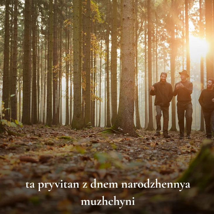 Нові українські привітання з днем народження мужчині 