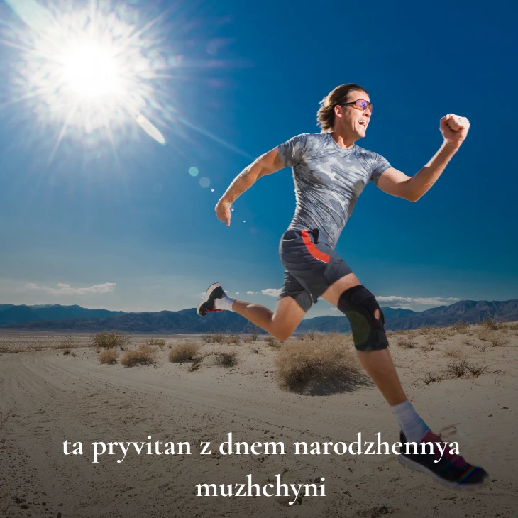 Нові українські привітання з днем народження мужчині 