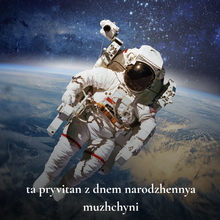Нові українські привітання з днем народження мужчині 