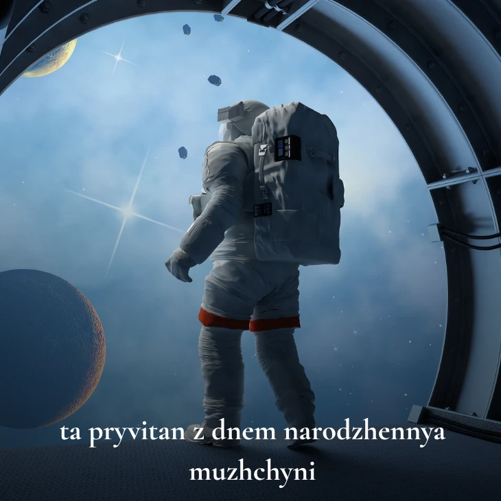 Нові українські привітання з днем народження мужчині 
