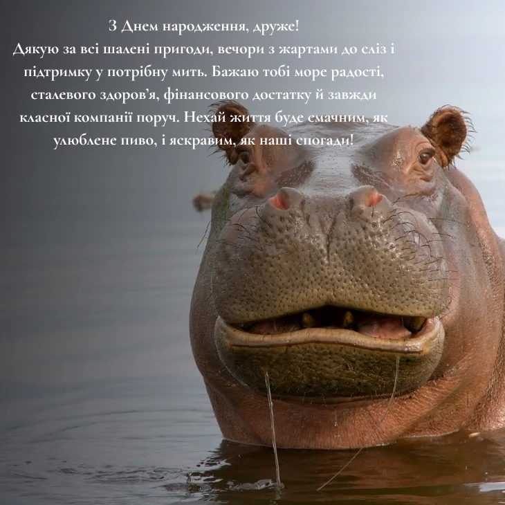 Поздоровлення з Днем народження для друга своїми словами