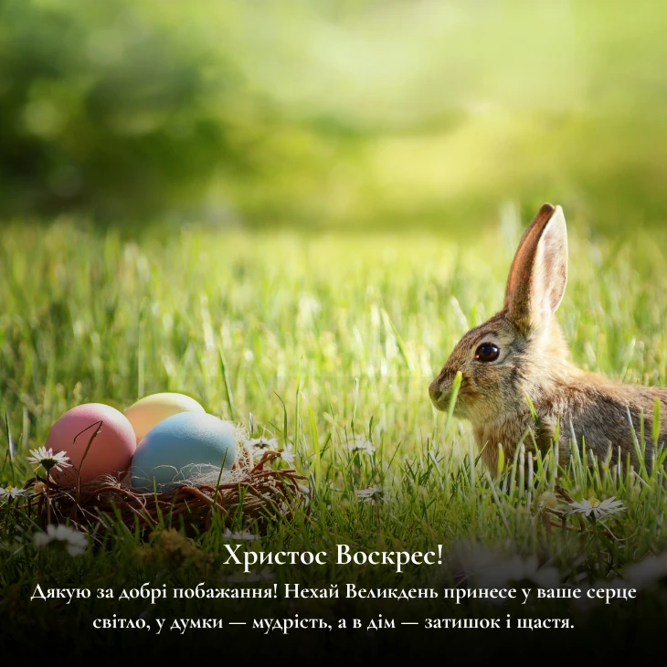 Привітання з Великоднем_ теплі слова для кожного
