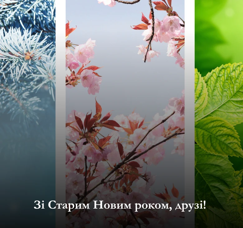 Оберіть привітання зі Старим Новим роком 2025
