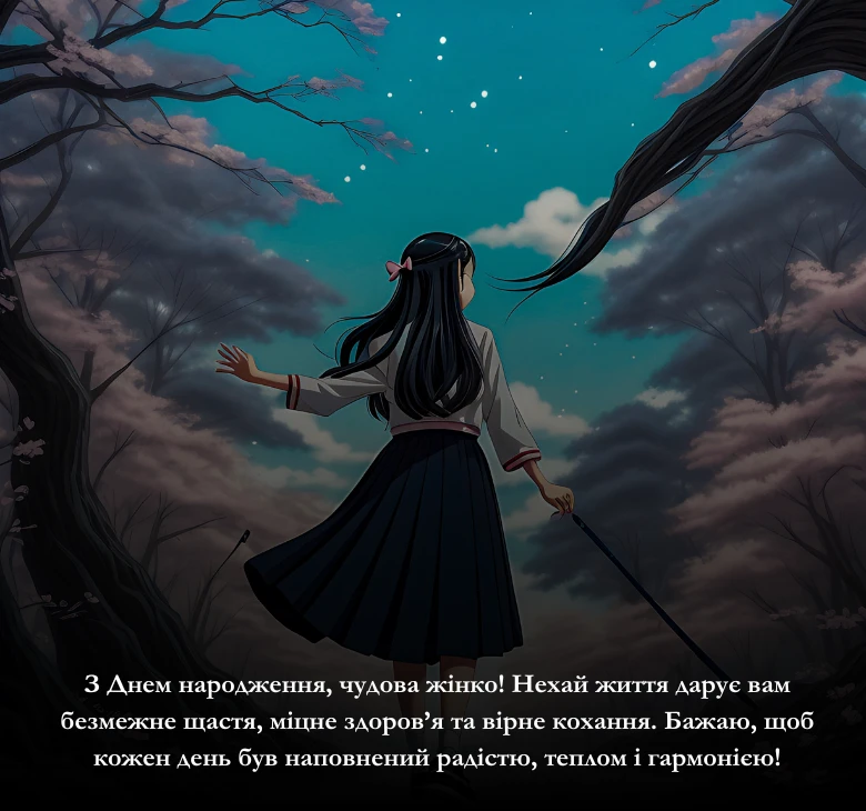 Особливі та зворушливі привітання для жінки