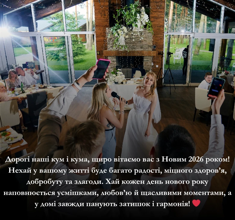 Приклади привітань з Новим роком 2026