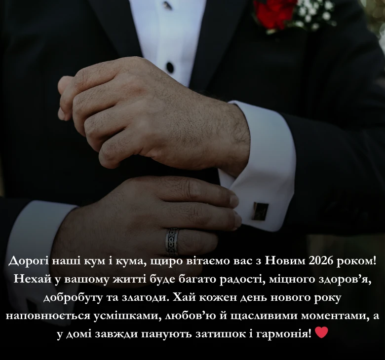 Приклади привітань з Новим роком 2026