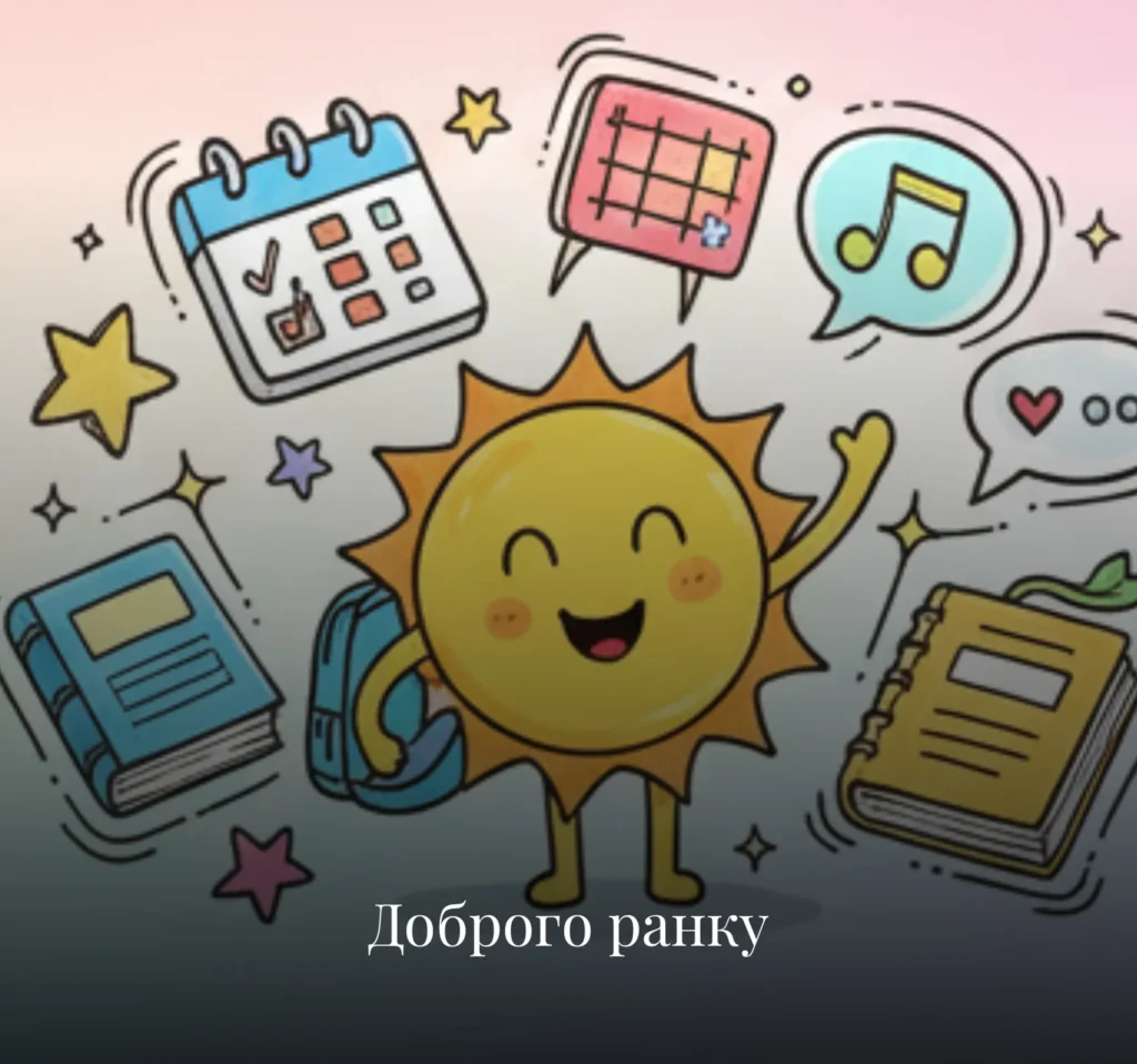 Листівки з добрим понеділком вранці для друзів та однокласників