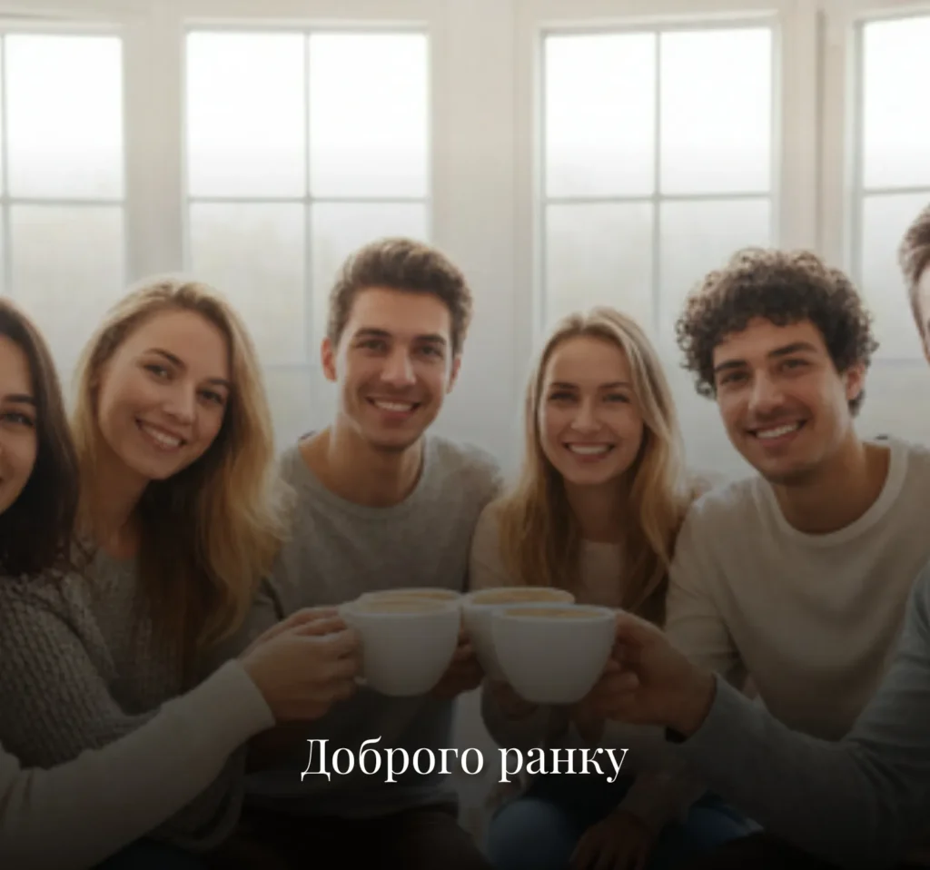 Листівки з добрим понеділком вранці для друзів та однокласників