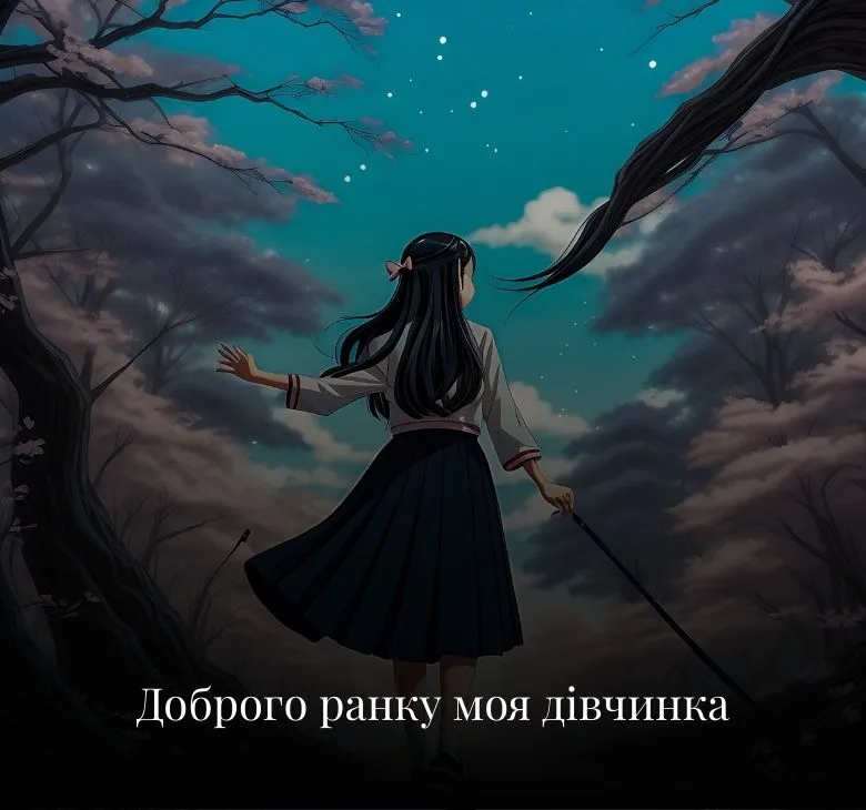 Листівки з добрим ранком для дівчини